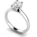 Elegant Cushion Diamond Engagement Ring
