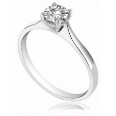 0.31ct Si3/g Round Diamond Solitaire Ring