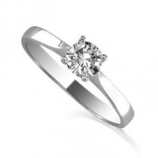 Agi Certified 0.95ct Vs1/i 18kt Whitegold Diamond Ring