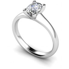 Classic Oval Diamond Engagement Ring