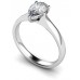 Traditional Pear Diamond Engagement Ring