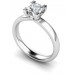 0.52ct I1/f Princess Diamond Solitaire Ring
