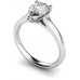 Modern Pear Diamond Engagement Ring