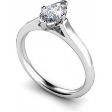 1.03ct Si3/g  Marquise Solitaire Ring