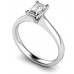 Elegant Emerald Diamond Engagement Ring