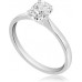 Gia Certified 1.00ct Vs1/e Cushion Cut Diamond Ring