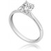Classic Radiant Diamond Engagement Ring