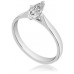 0.5ct I1/g Marquise Diamond Solitaire Ring