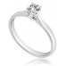 1.07ct I1/e Oval Shaped Diamond Solitaire Ring