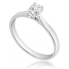 Elegant Cushion Diamond Engagement Ring