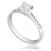 Princess Diamond Shoulder Set Ring Princess Diamond Shoulder Set Ring