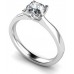 0.92ct I1/e Round Diamond Solitaire Ring