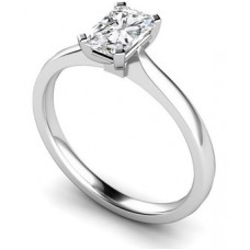 Classic Radiant Diamond Engagement Ring