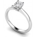 Classic Radiant Diamond Engagement Ring