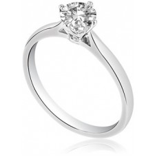 Round Diamond Engagement Ring