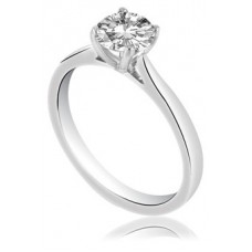 Certified  1.01ct Vs2/j Round Diamond Ring