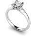 0.60ct I1/h Princess Diamond Solitaire Ring
