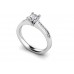 Princess Diamond Shoulder Set Ring