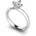 0.70ct Si2/g Princess Diamond Solitaire Ring