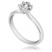 Sgl Certified 0.39ct I1/g Round Diamond Solitaire Ring