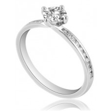 Shoulder Set Diamond Engagement Ring Shoulder Set Diamond Engagement Ring
