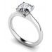 0.50ct Si2/f Round Diamond Solitaire Ring