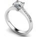 Shoulder Set Diamond Engagement Ring
