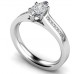 Marquise Diamond Shoulder Set Ring