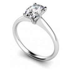 Oval Shaped Diamond Engagement Ring