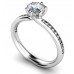 Shoulder Set Diamond Engagement Ring