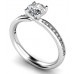 Shoulder Set Diamond Engagement Ring