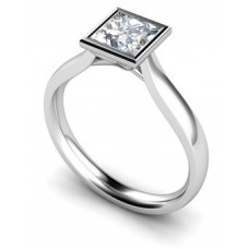 Princess Diamond Engagement Ring