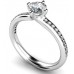 Shoulder Set Diamond Engagement Ring
