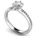 Shoulder Set Diamond Engagement Ring