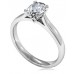 Unique Oval Diamond Engagement Ring