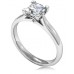 Certified 0.71ct If/g Asscher Diamond Ring