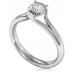 Unique Modern Pear Diamond Engagement Ring