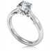 0.61ct Si3/i Round Diamond Solitaire Ring