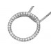 Round Diamond Slider Pendant