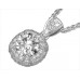 Round Diamond Designer Pendant