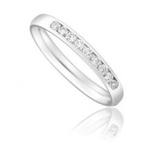 0.10ct Vs/d-e  2.5mm Diamond Wedding Ring