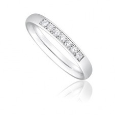 0.22ct Vs/fg Round Diamond Wedding Ring
