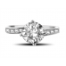 Shoulder Set Diamond Engagement Ring