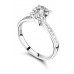 Shoulder Set Diamond Engagement Ring