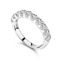 Unique Round Diamond Eternity Ring