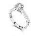 Shoulder Set Diamond Engagement Ring