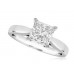 Modern Princess Diamond Engagement Ring