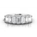 0.50ct Vs2/f Emerald Diamond Ring