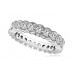 Round Full Diamond Eternity Ring Round Full Diamond Eternity Ring