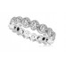 Round Full Diamond Eternity Ring